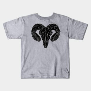 Goat Skull / Black version Kids T-Shirt